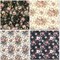 12 Designs 24 Sheets Scrapbook Paper Pack 6x6, 24 Sheets Vintage Scrapbooking Paper Floral Paper One Single-Side Decopodge Paper Supplies For Layout Junk Journal Card-Making Decorative Background Ephemera